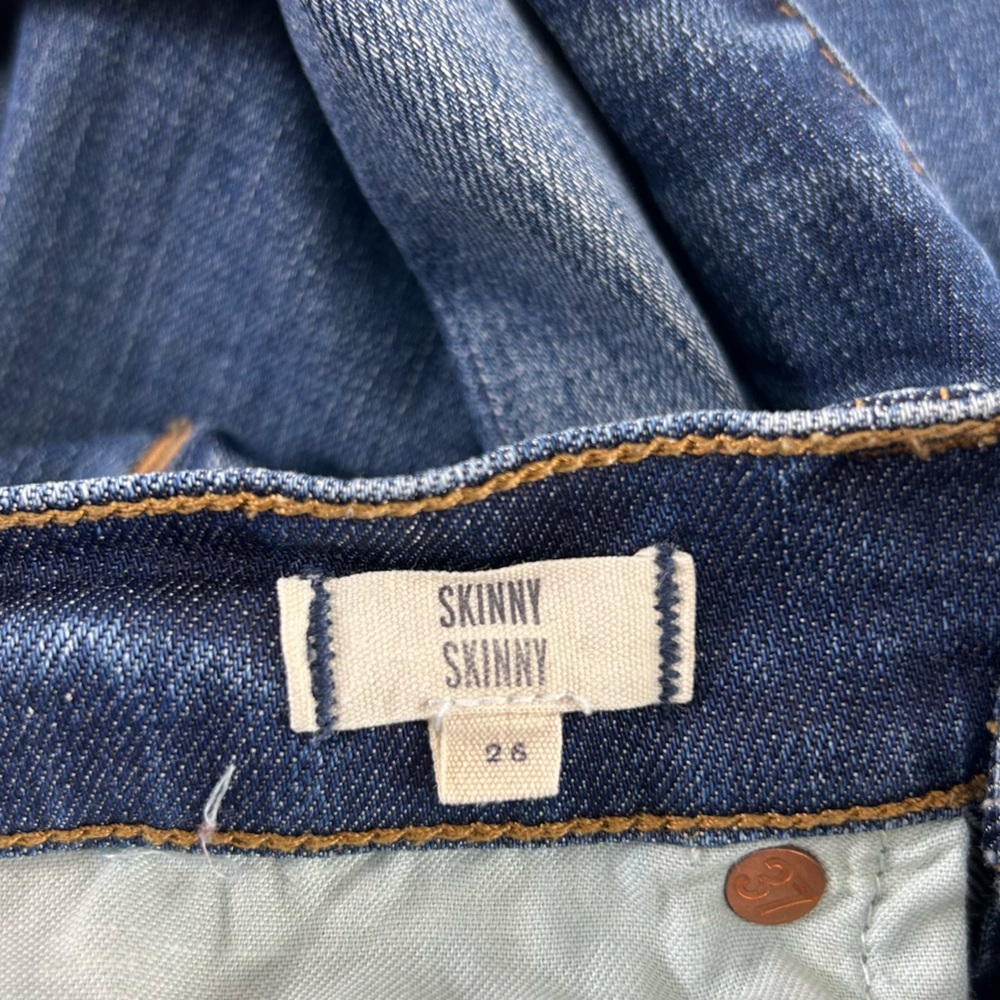 Madewell Skinny Skinny Jeans Medium Wash Women’s 26 EUC - Picture 7 of 12